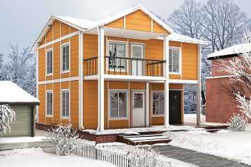 112 m² Prefabrik Villa 2+1