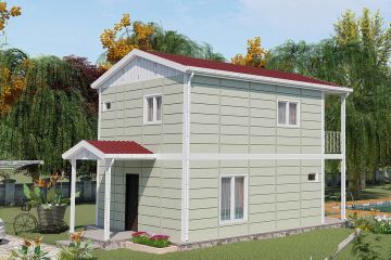 92 m² Prefabrik Villa 2+1